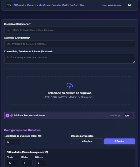 GQuest em ação